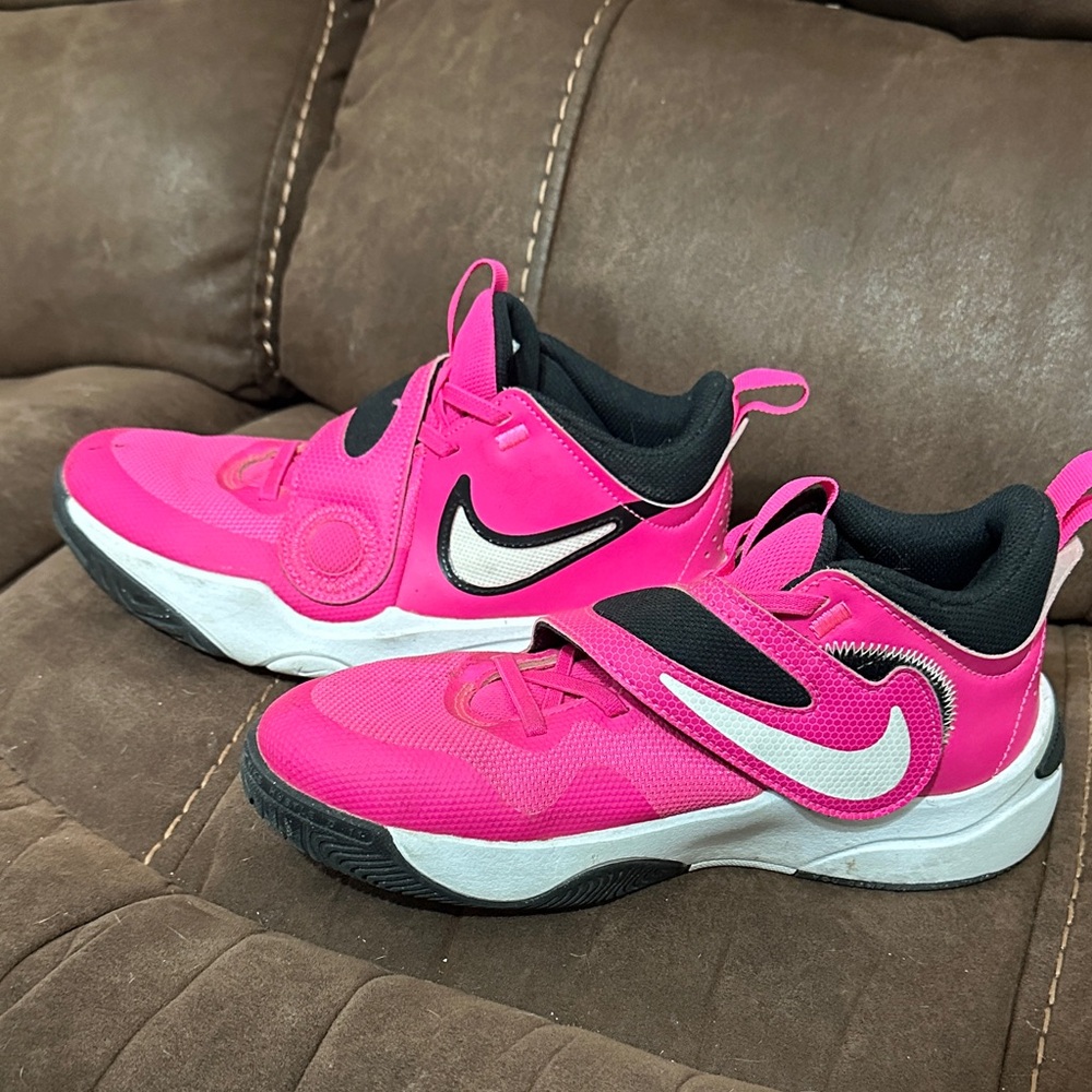 Nike Fuchsia and Black Sneakers